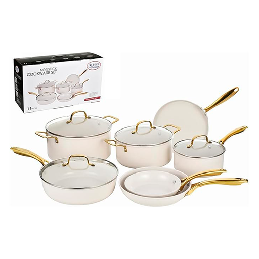 [15013014] BATERIA COCINA ANTIAD 11 PZ ALPINE CUISINE AIKCWS-5