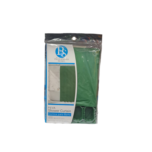 [15014292] CORTINA P/BAÑO PLAS 180X180 CM COL SURT PALM SPRINGS 711-1435814