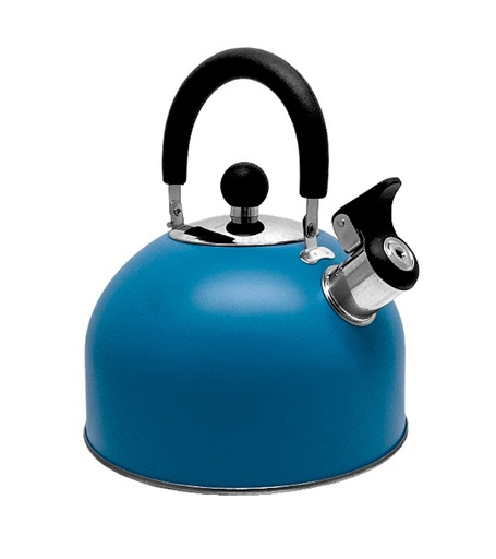 [15014265] TETERA ACERO LISO 2.5 LT AZUL/PLAT BISTRO MAYS 713-04626
