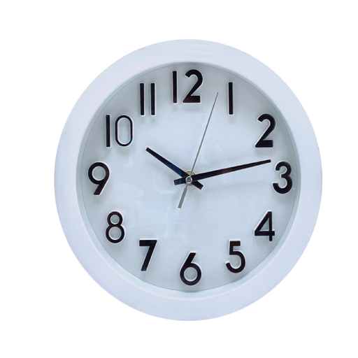 [15014322] RELOJ D/PARED VID/PP 10" TIMES TOWER MAYS 602-05390