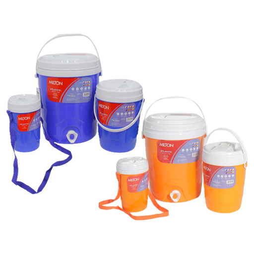 [15014307] SET 3 PZ COOLER/TERMOS 1/2.5/7.5 LT COL NARAN/AZ MILTON MAYS 717-KJ786