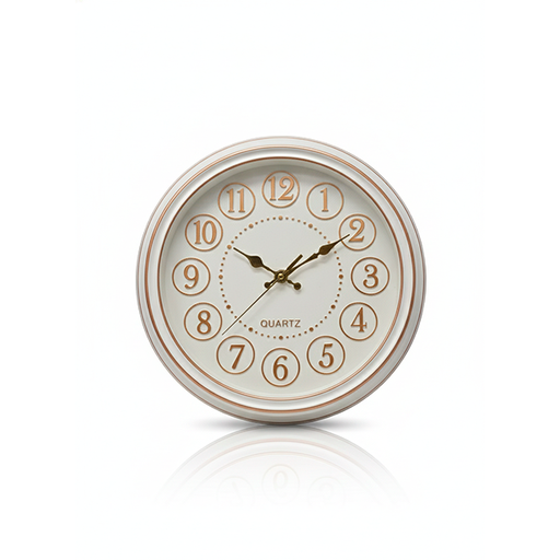 [15014353] RELOJ PARED PLAS 35 CM RED COL SURT TIMES TOWER 602-39182