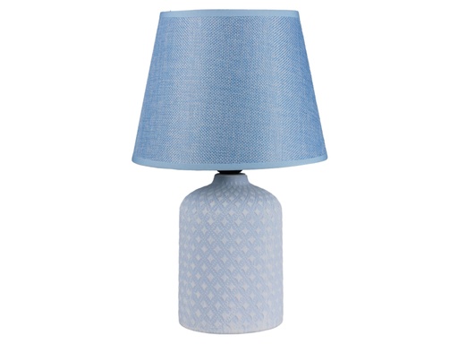 [15014363] LAMPARA MESA 12" CERA/TELA CEL DECORE MAYS 604-05409