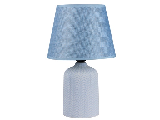 [15014364] LAMPARA MESA 12" CERA/TELA CEL DECORE MAYS 604-05410