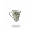 TAZA CERA 300 ML BL/VD C/DECO SURT XD-03-7752