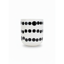 SET TAZA/VASITO CERA 3.7 OZ DECO NG/BL 4 PZ LIFE ART 727-03494