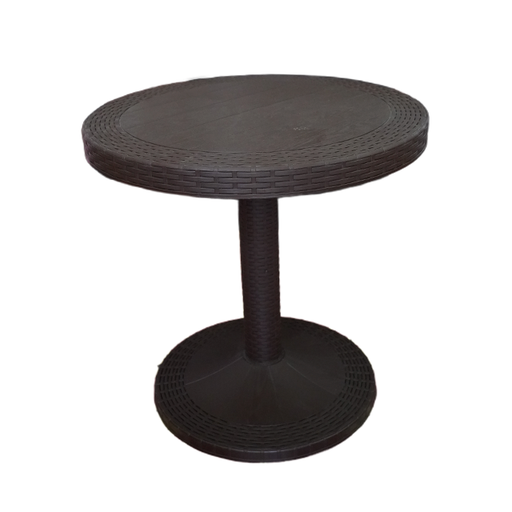 [15014660] MESA PLAS COCTEL RED 71 CM CEREZO/CF OSCURO CAJ MEGA AA12103V