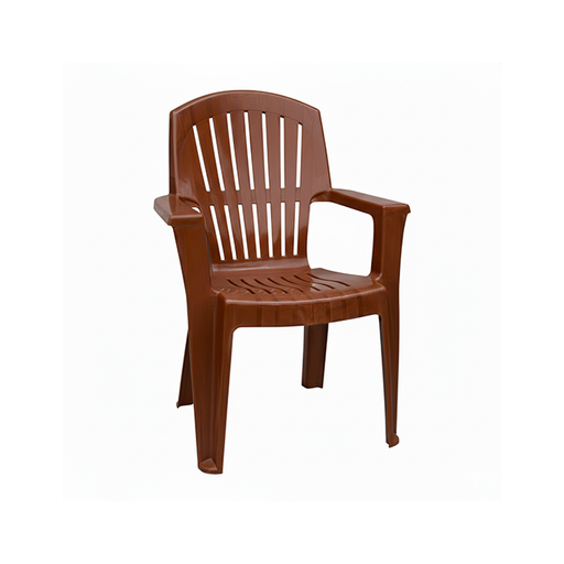 [15014819] SILLA PLAS KING C/B NOGAL MANCHADO MEGA