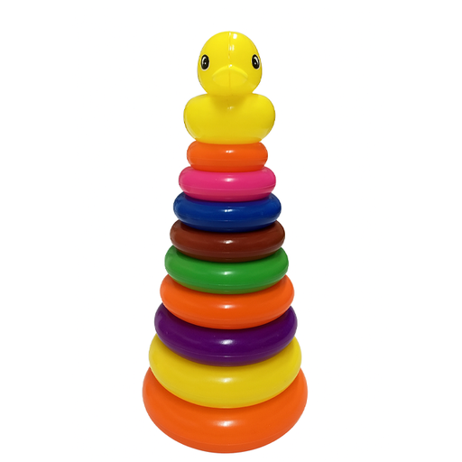 [15015040] JUEGO D/AROS PLAS C/BASE T/TORRE 30 CM COLORES RED 919