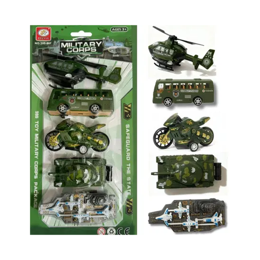 [15015085] SET TRANSPORTE MILITAR 5 PZ BLIS CASAMAS 399-86F 1522