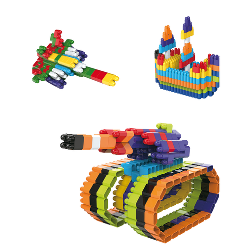 [15015125] BLOQUE/LEGO MIX C/DOBLE CABEZA CAJ CASAMAS HC-036C-01 1529