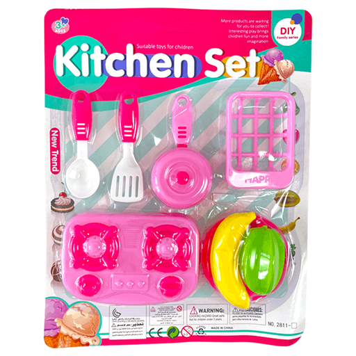 [15015132] SET COCINA PLAS 2 QUEM C/ACCES 9 PZ BLIS 2811 BL845560