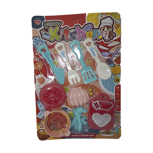 [15015133] SET CUBIERTOS D/COCINA C/ACCES 9 PZ BLIS EN-71 BL754571