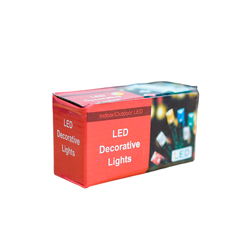 [15015178] GUIA NAVIDEÑA 160 LUCES LED 20 MT AMARILLO 6152-17