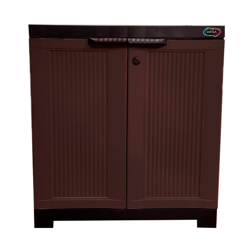 [15015247] GABINETE/MESA NOCHE PLAS 60X64X36 CM 2 PTAS C/LLAVE CF MAD POWER PLANET MEGA