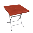 MESA PLEGABLE PLAS/MET CUAD 73X73 CM RJ MEGA 1522