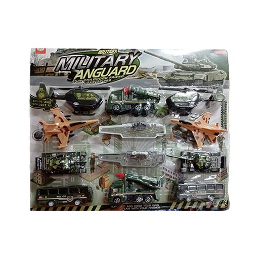 [15015328] SET TRANSPORTE MILITAR SURT 12 PZ BLIS 48x42 CM GIGI 399