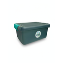 CAJA PLAS CLICK CAPRI 13 LT RECT 15X11.5" C/T COL NEVADO UCHOSA 11096