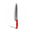 CUCHILLO CHEF 12" MANGO ERGONOMICO ROJO CALEDONIA CACHE-12R