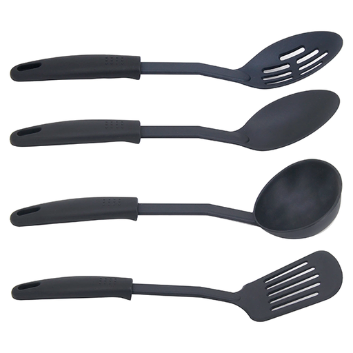 [32845] SET 4 PZ UTENSILIOS P/COCINA NYLON NG KITCHEN TOOLS 32845/1707A