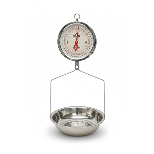 [15015695] BASCULA 44 LB C/PLATO RED T/RELOJ VIVA