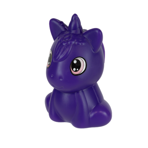 [16000211] DOCENA ALCANCIA PLAS UNICORNIO TRENZA 20.5 CM PLASTIKITO SP242