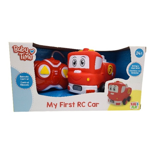 [15015720] CARRO BOMBEROS C/LUZ CTROL REM CAJ BABY TIME 256532/45278