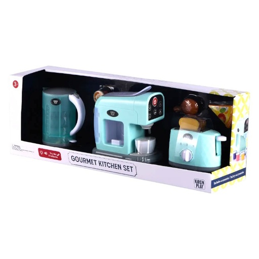 [15015726] SET D/COCINA C/BATIDORA/SANDWICHERA/HERV+ACCES C/SON CAJ KIDS PLAYS 079100/45292