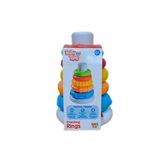 [15015741] ARGOLLAS PLAS P/APILAR T/DONA 5 PZ+BASE BABY TIME 079006/45246