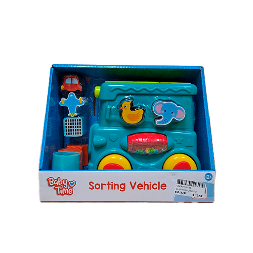 [15015745] CARRO P/BEBE CLASIFICADOR D/FORMAS C/ACCES BABY TIME 79192/45330