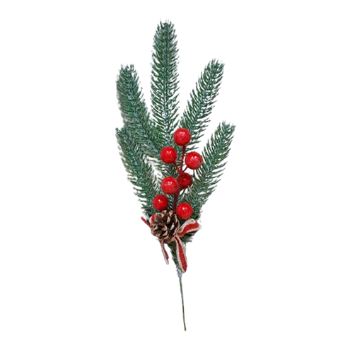 [15015779] ADORNO NAV VARITA PINO NEV C/CEREZO 29 CM X21533