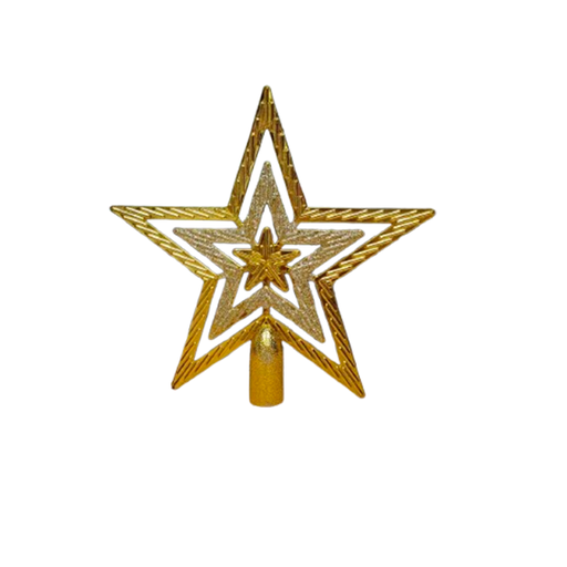 [15015796] ESTRELLA NAV PUNTA DE ARBOL 18 CM BOLSA X11134