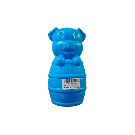 [15009022] ALCANCIA PLAS CERDO BARRIL 22 CM OREJON