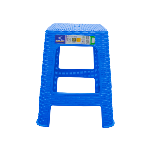 [1002148] BANCO PLAS PETATILLO ALTO AZUL SANCHIA