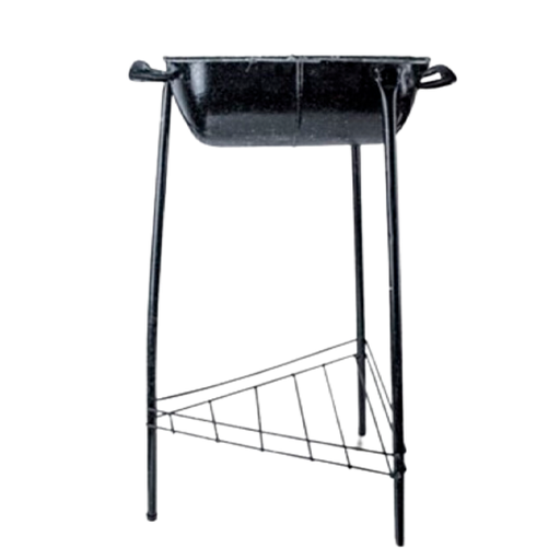 [1001424] BARBACOA METAL GDE C/PARRILLA ARTESANAL