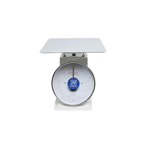 [15009067] BASCULA MESA ANALOGA T/RELOJ 100 LB THUNDER GROUP SCSL007