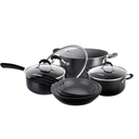 BATERIA COCINA ANTIAD MARMOLIZADA 9 PZ ALSASA BAANTMARM002