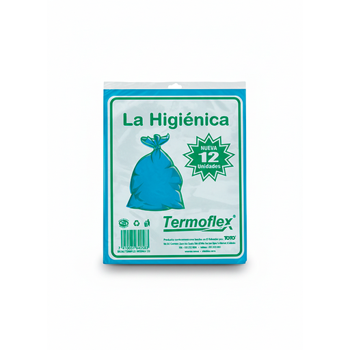 [1010585] BOLSA PLAS 17X24 HIGIENICA 12 PZ TERMOFLEX