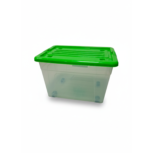 [17917] CAJA PLAS 60 LT RODOS PEQ 54X39X33 CM C/T CL/RS/VDL