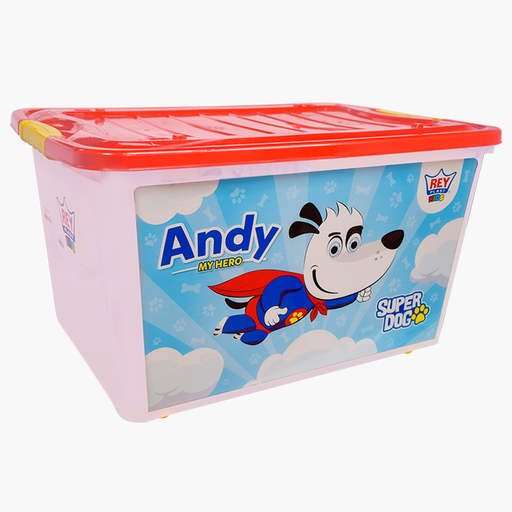 [15010279] CAJA PLAS MOVIL SUPREMA #50 C/T COMER DECO NIÑO REYPLAST CJX0767HT