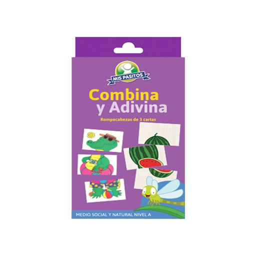 [7219] CARTAS EDUCATIVAS COMBINA Y ADIVINA L23/600182