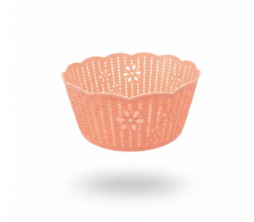 [1025799] CESTA PLAS RED 21 CM CAL O/ONDULADA ALCAPLAST MDO