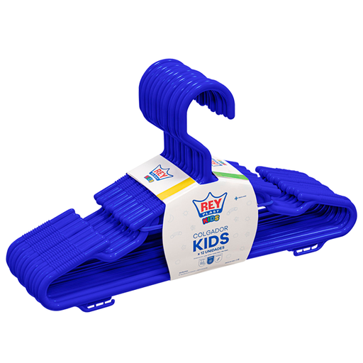 [15010312] COLGADOR/GANCHO PLAS KIDS 12 UN REYPLAST CLX039000