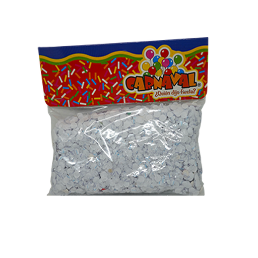 [15009583] CONFETI BLANCO BOL CARNAVAL