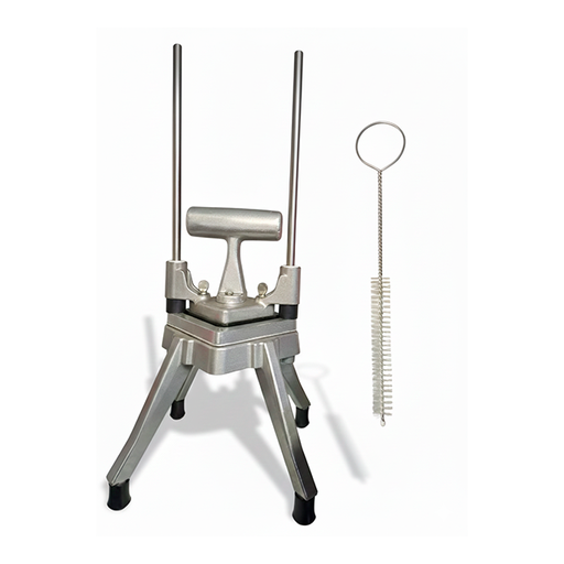 [15010657] CORTADOR VEGETALES ALUM PUL CUAD 4 PATAS C/MINI CEPILLO