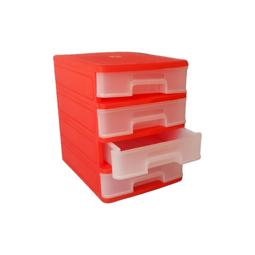 [35382] GAVETERO PLAS 4 NIV PEQ VIRGEN NEO 1CAJ4G