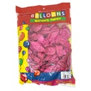 GLOBO 11 METAL FUCSIA 100 PZ NATURES FINNEST 705230