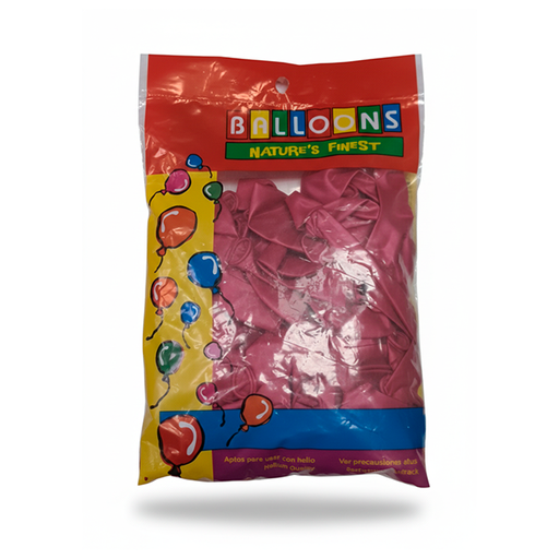 [28097] GLOBO 11 METAL FUCSIA 50 PZ NATUREST FINNEST 905234