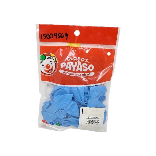 [15009569] GLOBO 7 CEL BIODEG 25 PZ PAYASO