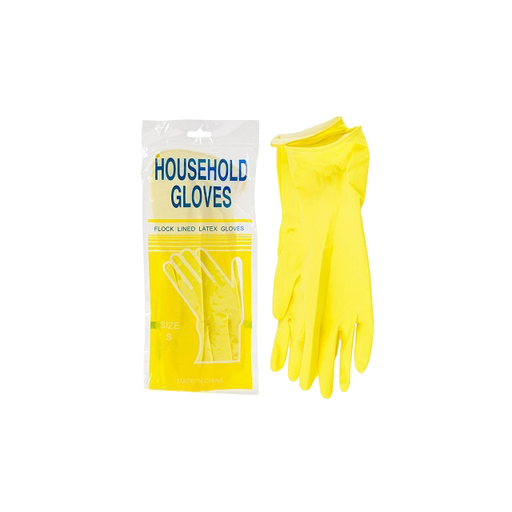 [1002194] GUANTE LATEX AMARILLO T/M PAR